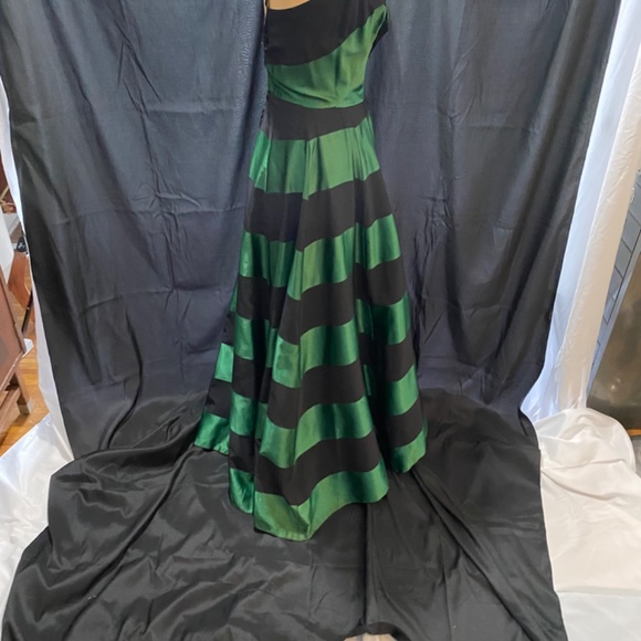 Vintage green&black - evening junior miss registered original design F.O.G.A. - Picture 13 of 16